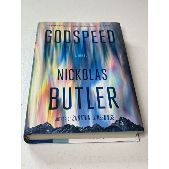 Godspeed by Nickolas Butler Hardcover Literary Thriller Small Town Secrets - Picture 3 of 6
